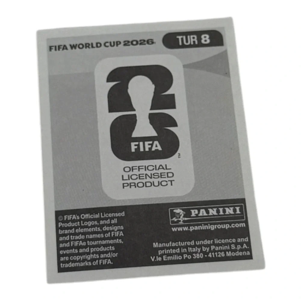 Panini FIFA World Cup 2026 Ferdi Kadioglu Turkey Brighton Sticker TUR8